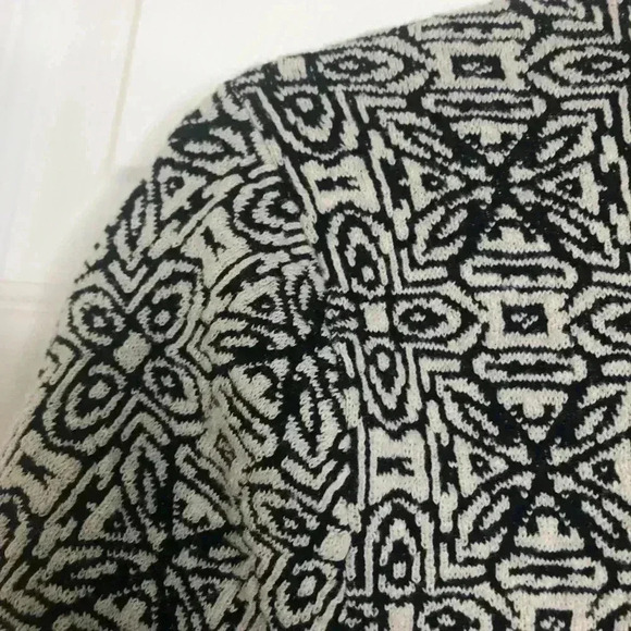 Olsen Europe Blazer White & Black Patterned Size 8 - Picture 15 of 16